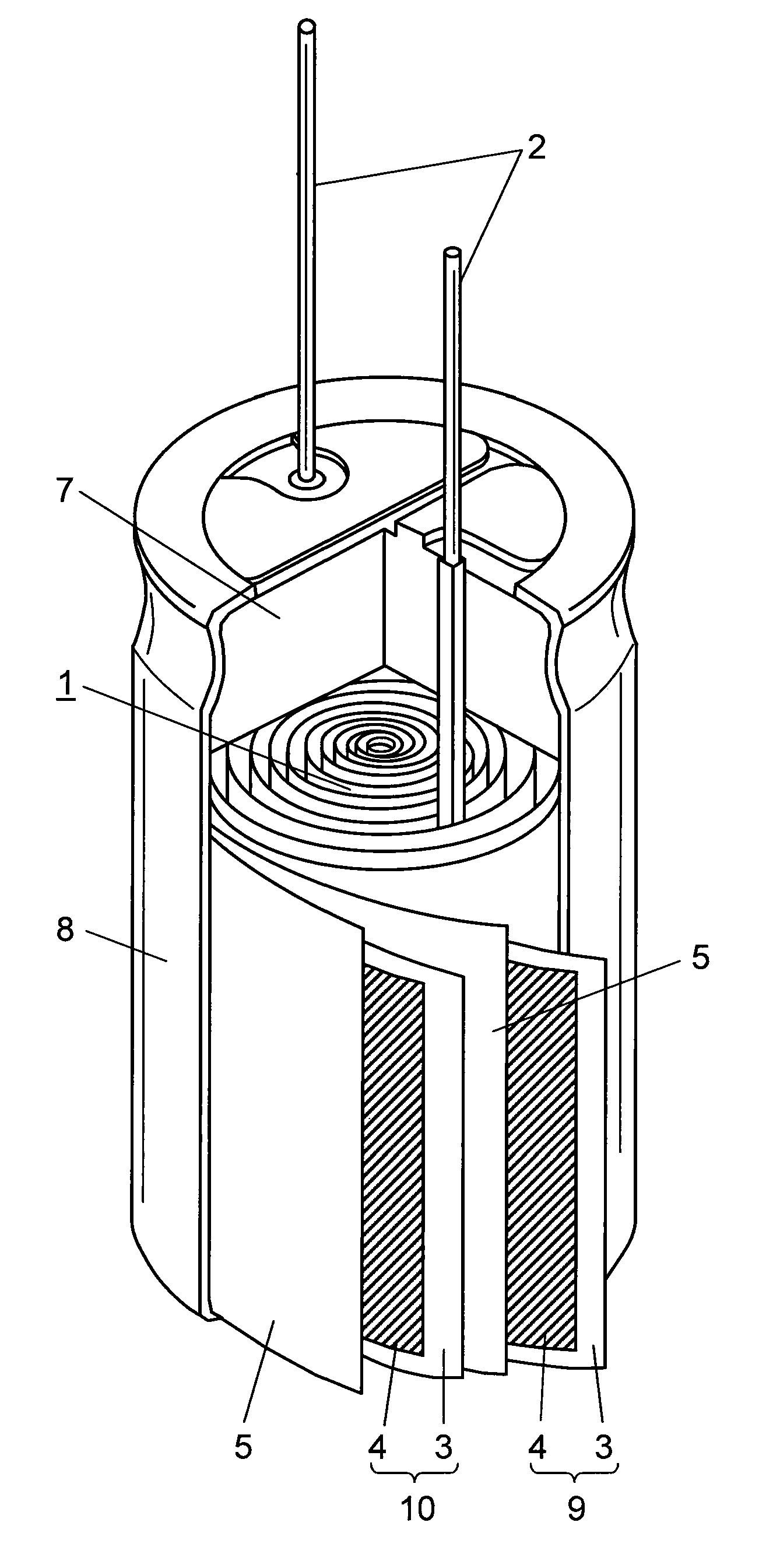 Electric double-layer capacitor and method for manufacturing the same