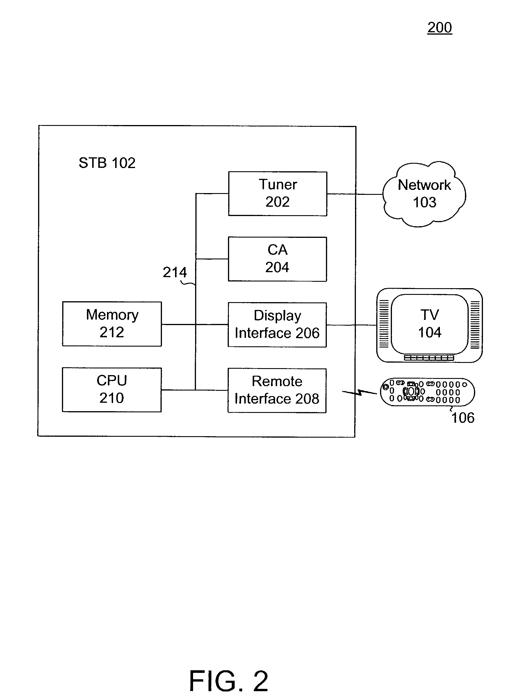 Focused navigation interface for a PC media center and extension device