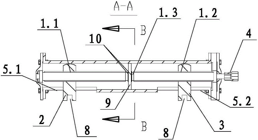 Crane end beam tensioner