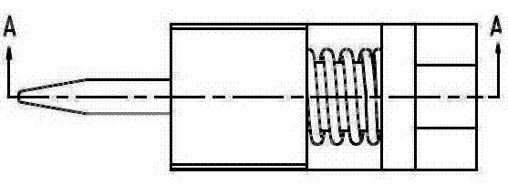 Automatic labeling device in blood sample separation