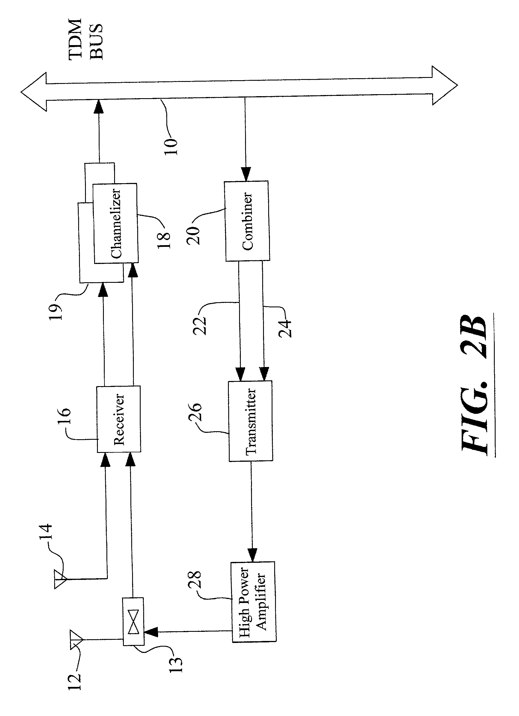 Sectorized cell having non-redundant broadband processing unit