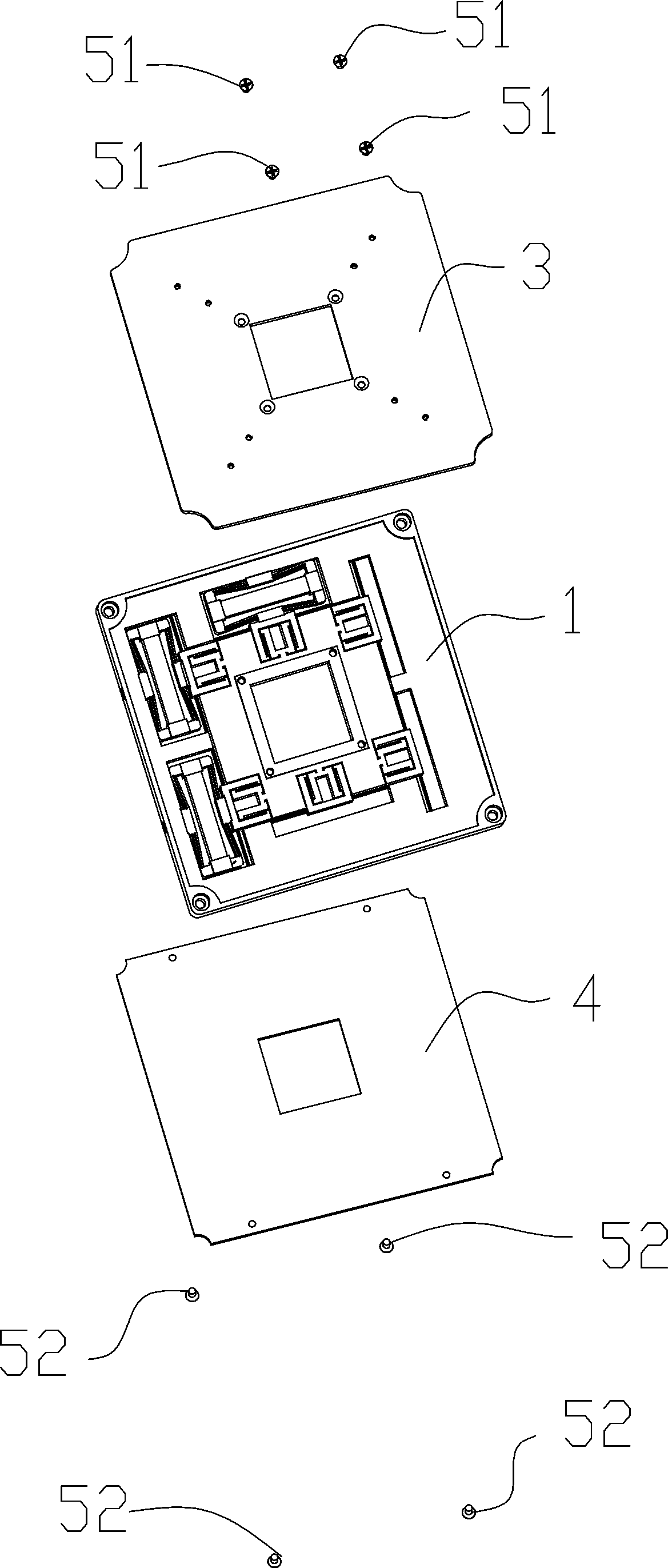 Two-translation one-rotation large-stroke uncoupled parallel piezoelectric micro-motion platform