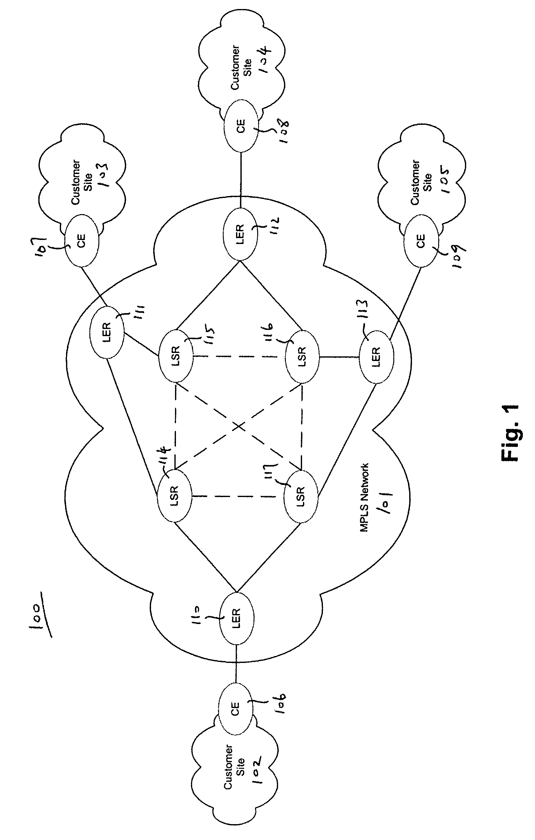 Source routed multicast LSP