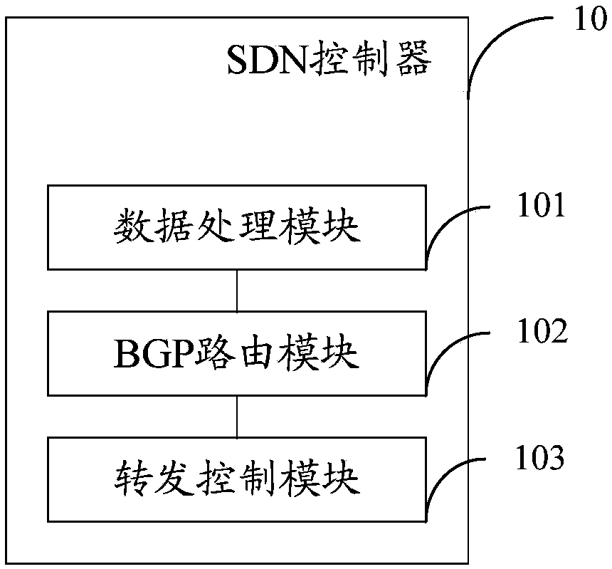 DDoS traffic re-injection method, SDN controller, and network system