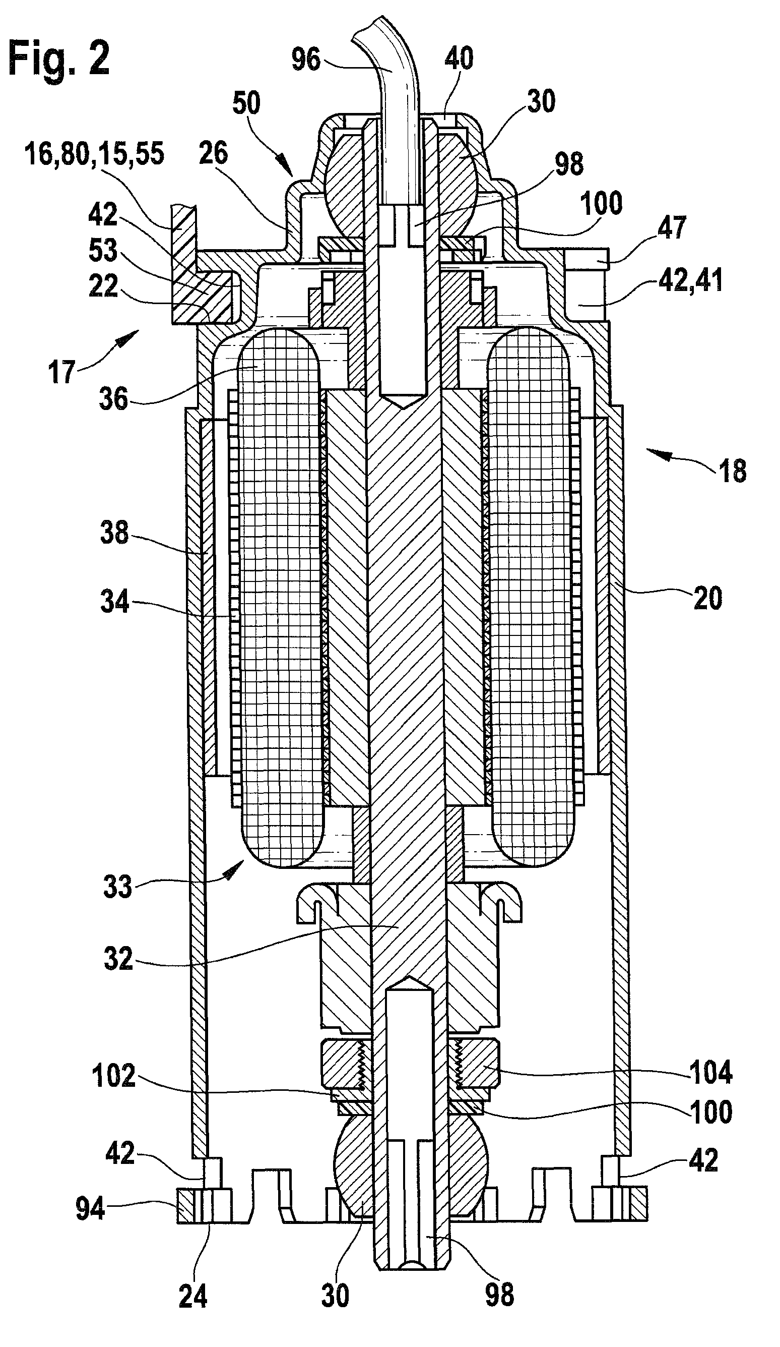 Electric motor housing with transmission drive unit interface