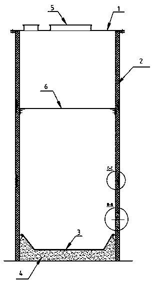 Integrated prefabricated pump station glass fiber reinforced resin concrete tube