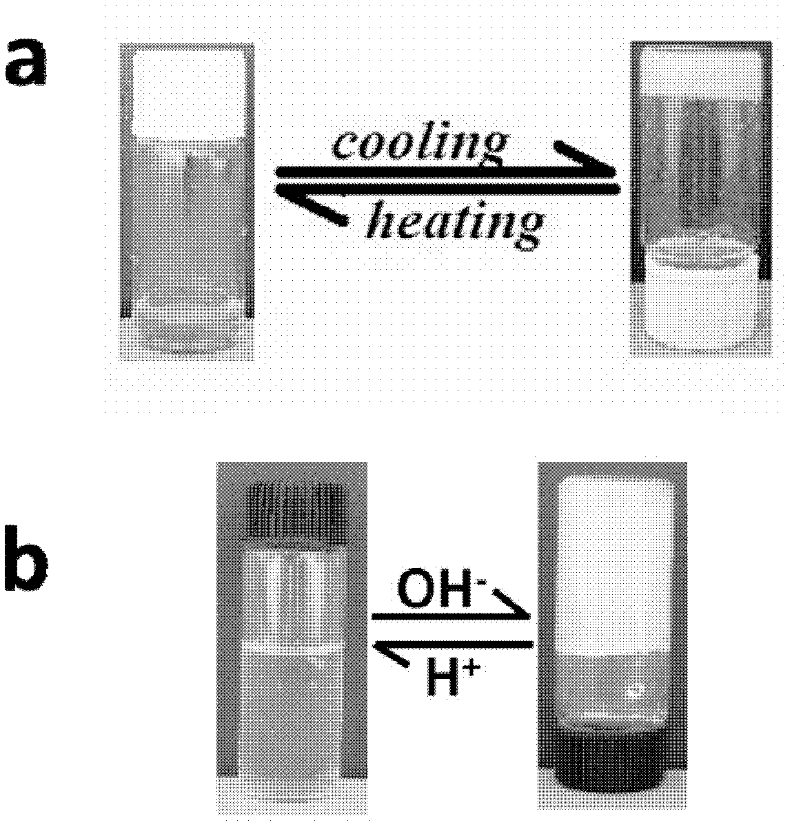 Nanogel scaffold material for culturing and desorbing type of cells and preparation method thereof