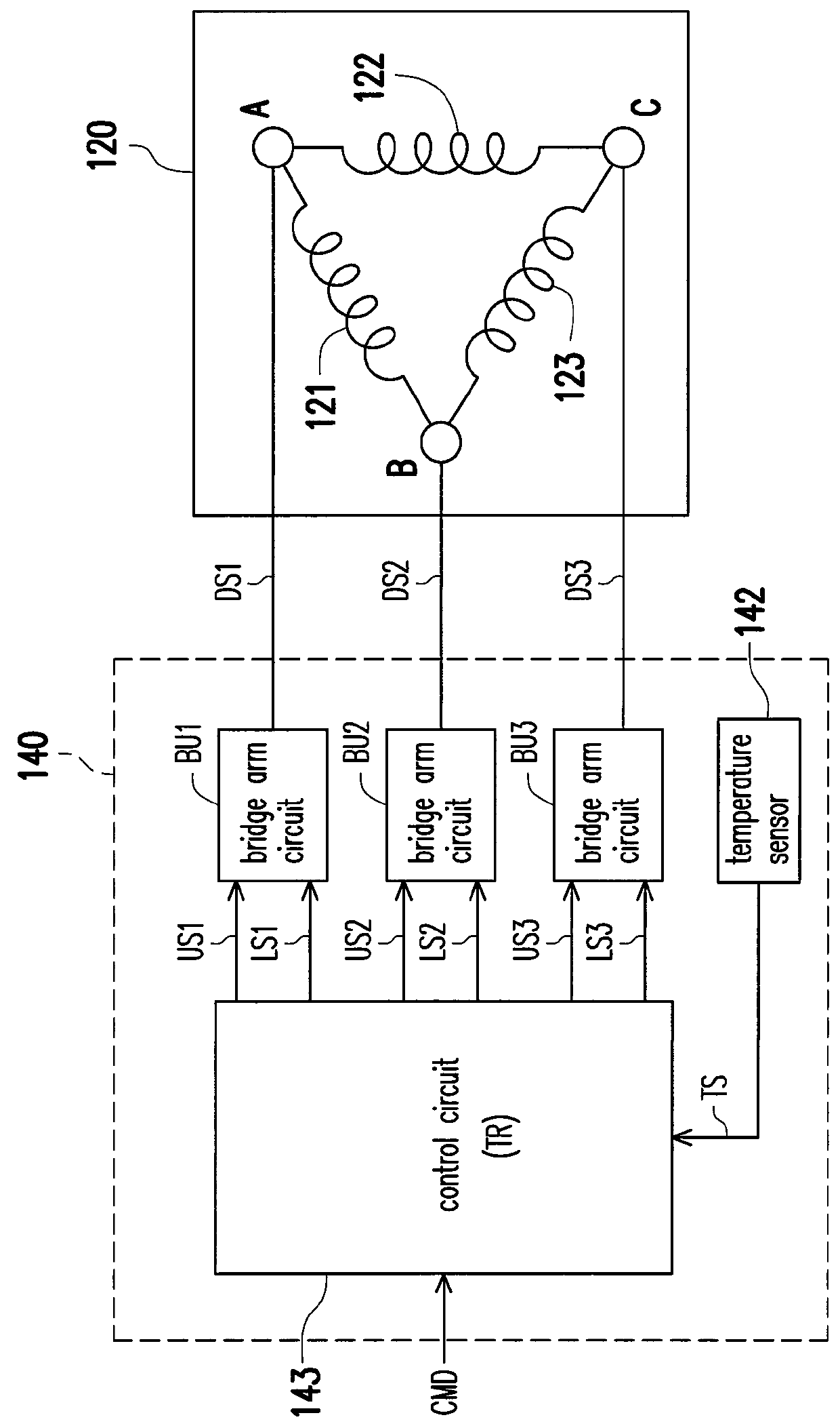 Motor apparatus and motor driving circuit