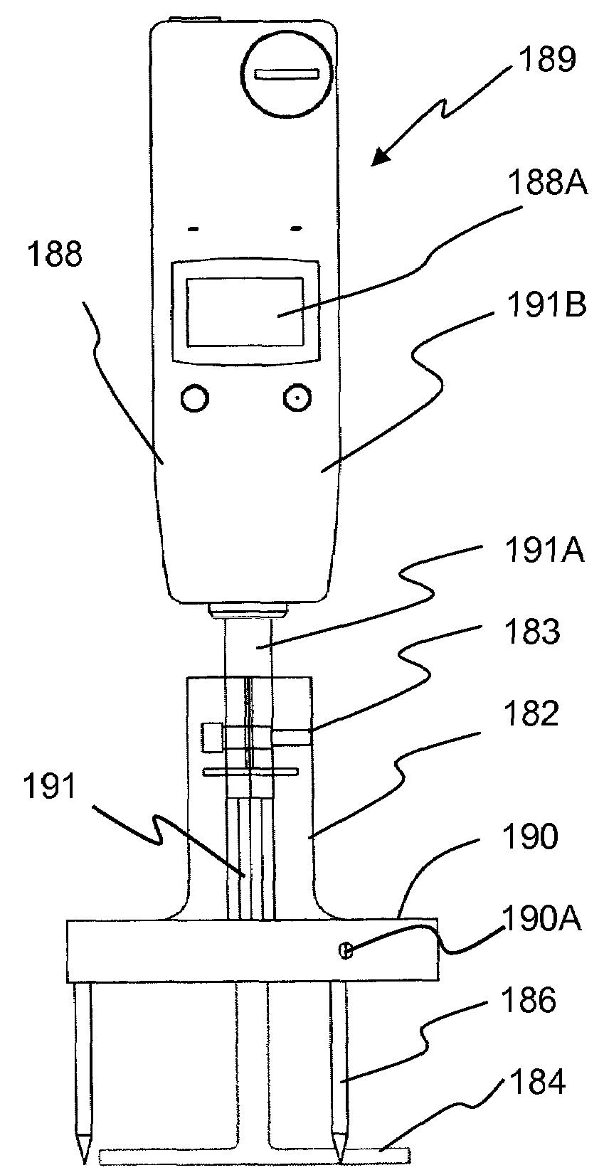 Wet slurry thickness gauge and method for use of same