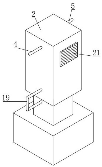 Hydraulic accumulator inflation device based on oilfield petrochemical engineering and inflation method thereof