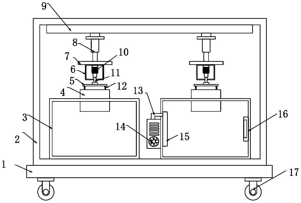 Multifunctional medical instrument disinfection device