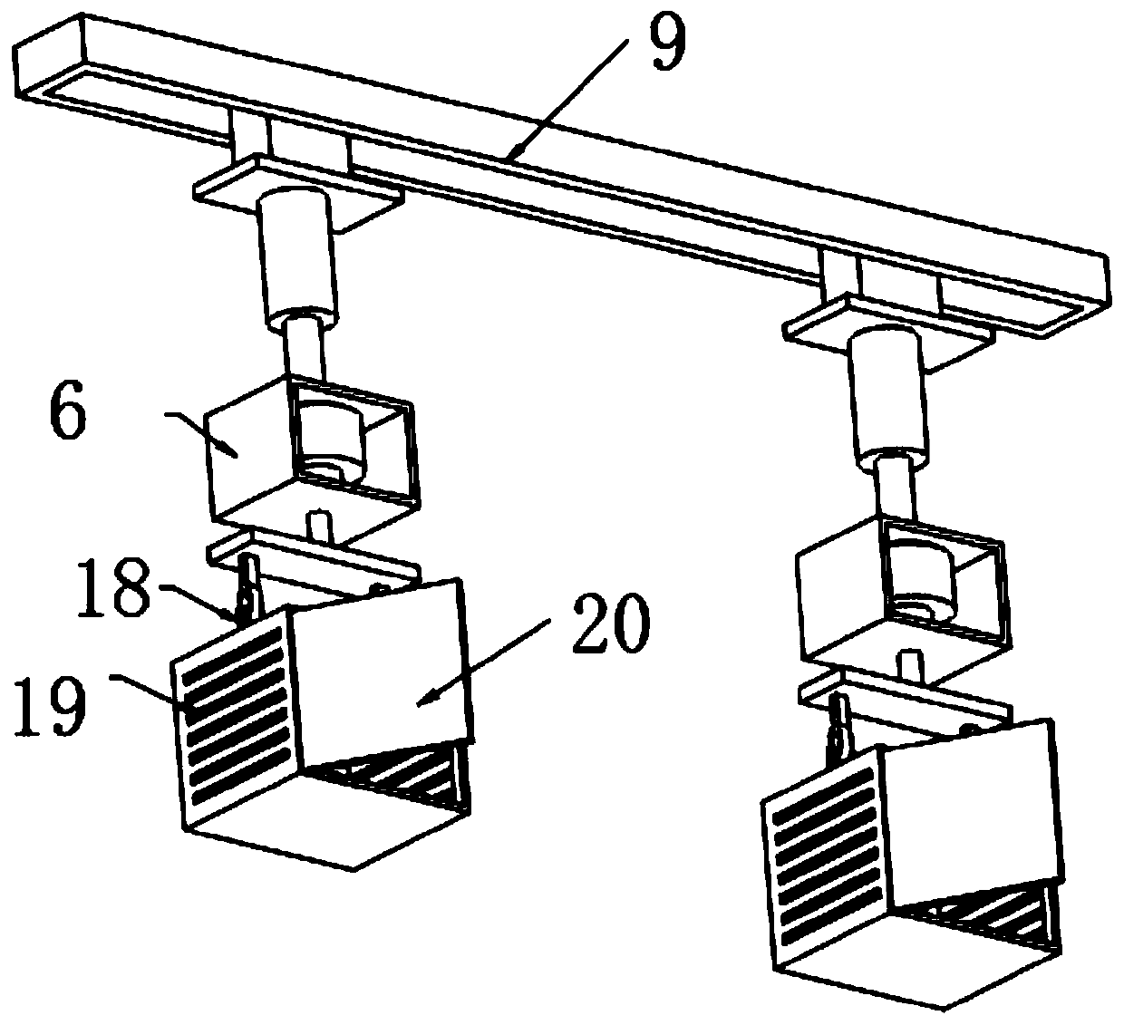 Multifunctional medical instrument disinfection device