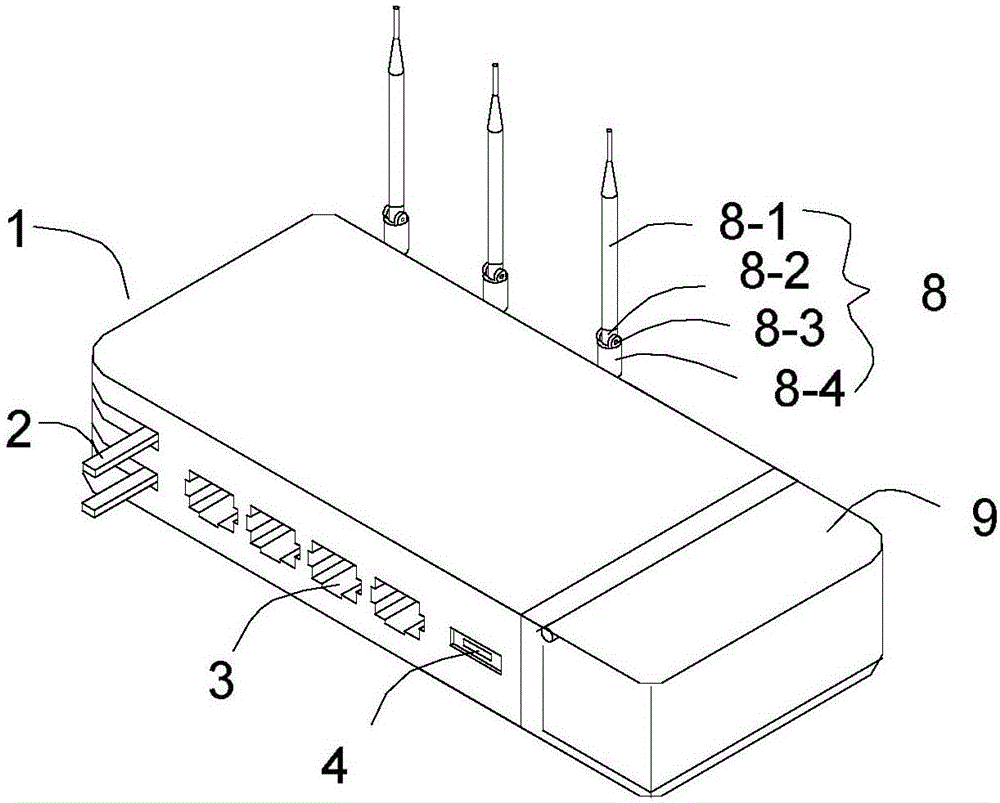 Combined type multifunctional router