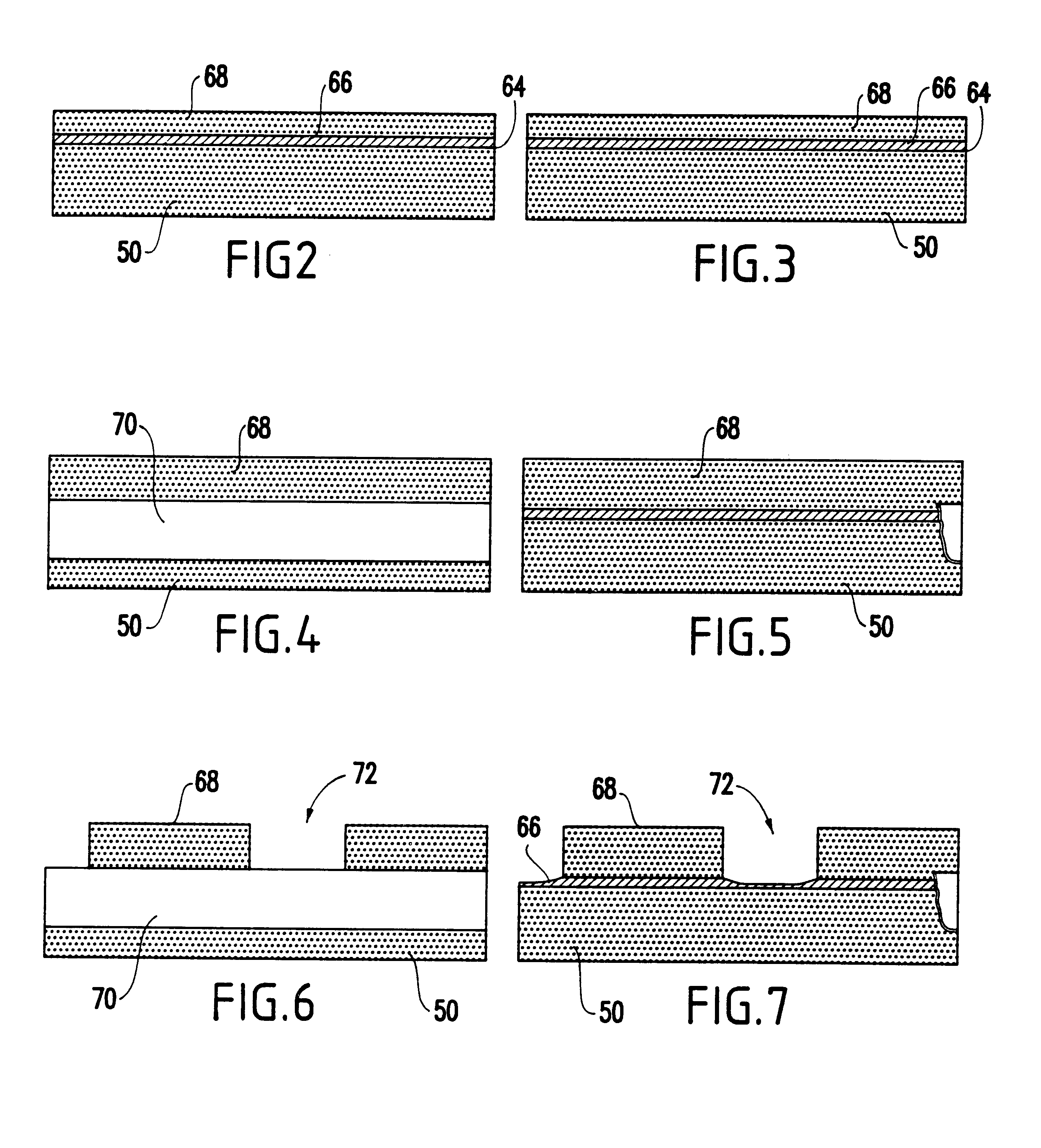 Self-aligned non-volatile random access memory cell and process to make the same