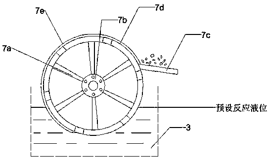 Normal-pressure continuous seawater desalting system based on hydrate method and use method of desalting system