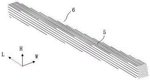 High-strength non-delaminating template based on hot press molding and preparation method of high-strength non-delaminating template