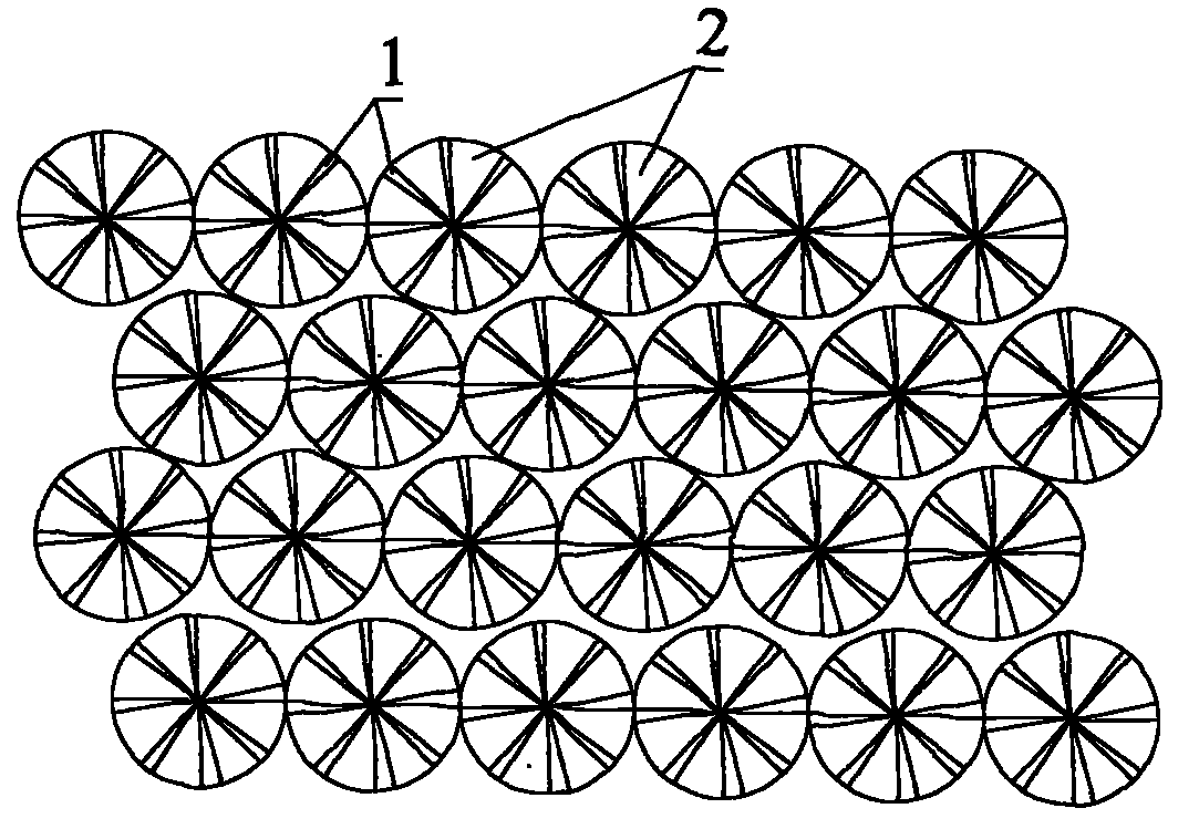 Bi-component composite fiber and preparation method thereof