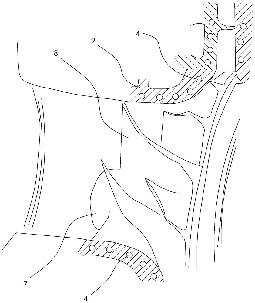 Cooling Of Rotor And Stator Components Of A Turbocharger Using Additively Manufactured Component-Internal Cooling Passages