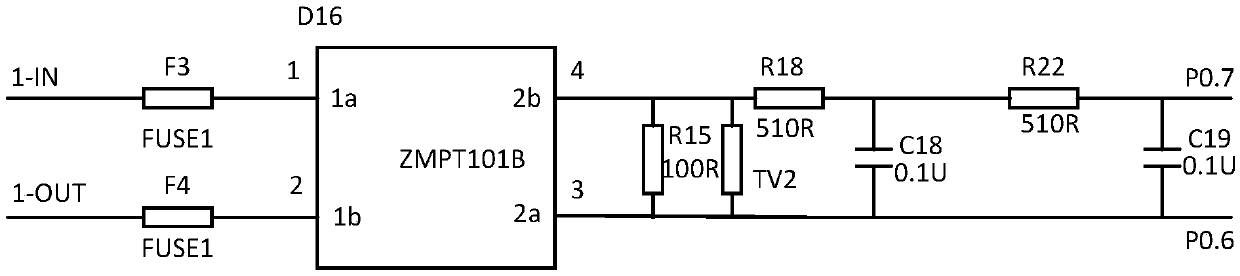 Power transmission line zinc oxide lightning arrester on-line monitoring device based on wireless communication