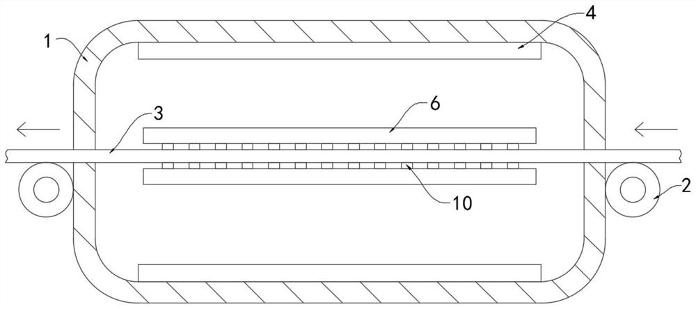 Textile printing and dyeing method based on magnetization principle