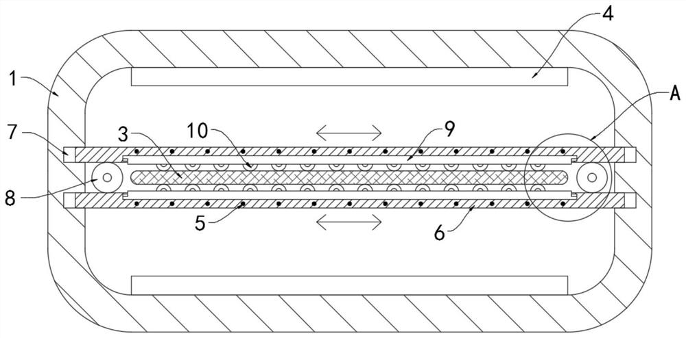 Textile printing and dyeing method based on magnetization principle