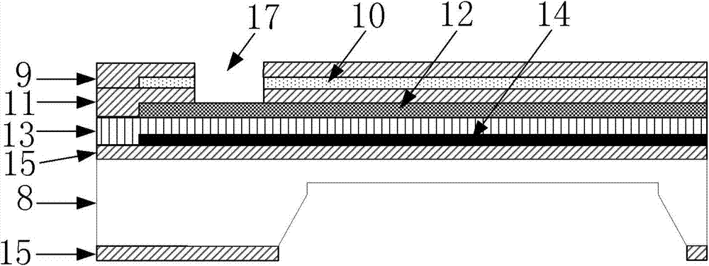 Mini electric field sensor with double-clamped piezoelectric beams