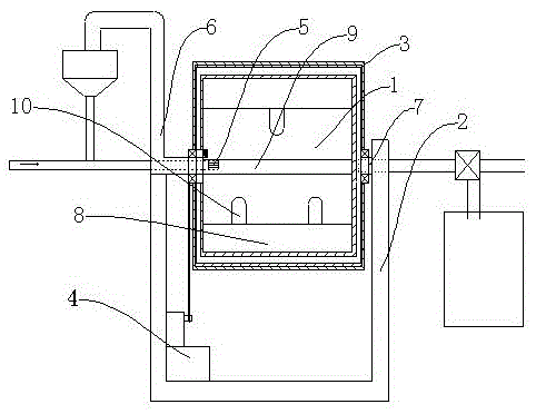 Woolen sweater dyeing machine