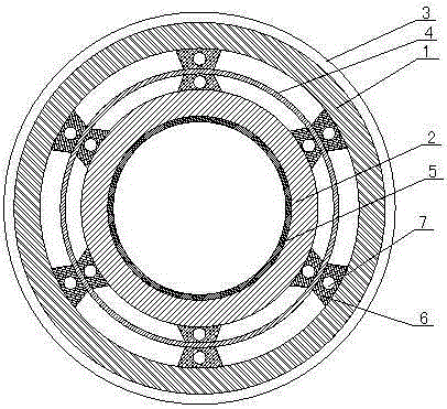 A Steel Frame Reinforced Oil Pipe