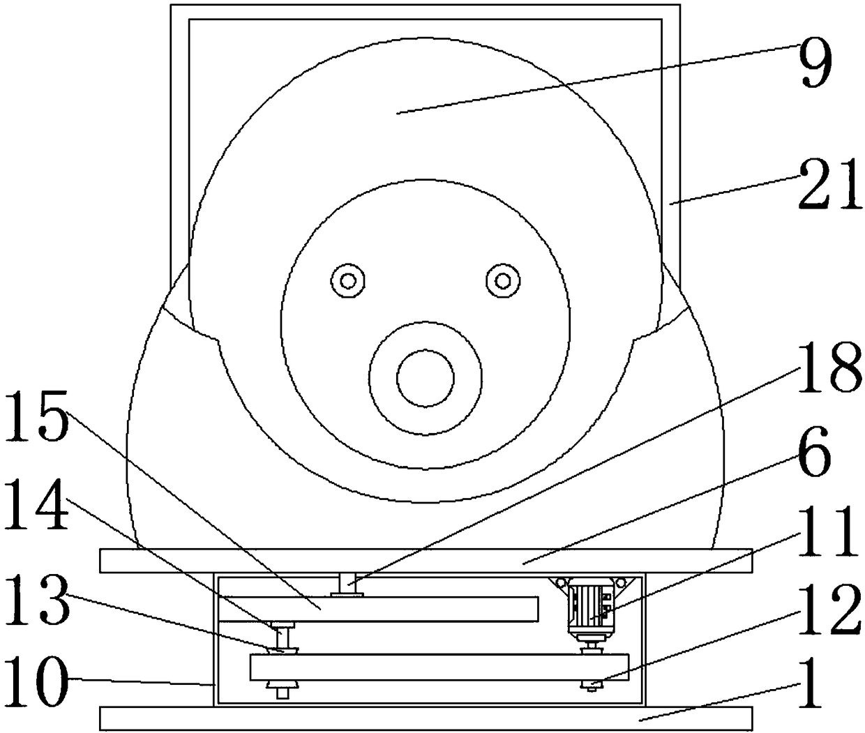 Monitor camera for import and export of cargoes