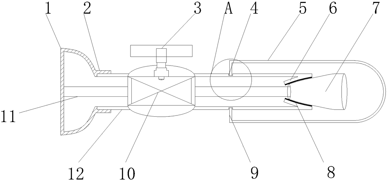 Disposable medical debridement gun with detachable spray head assembly