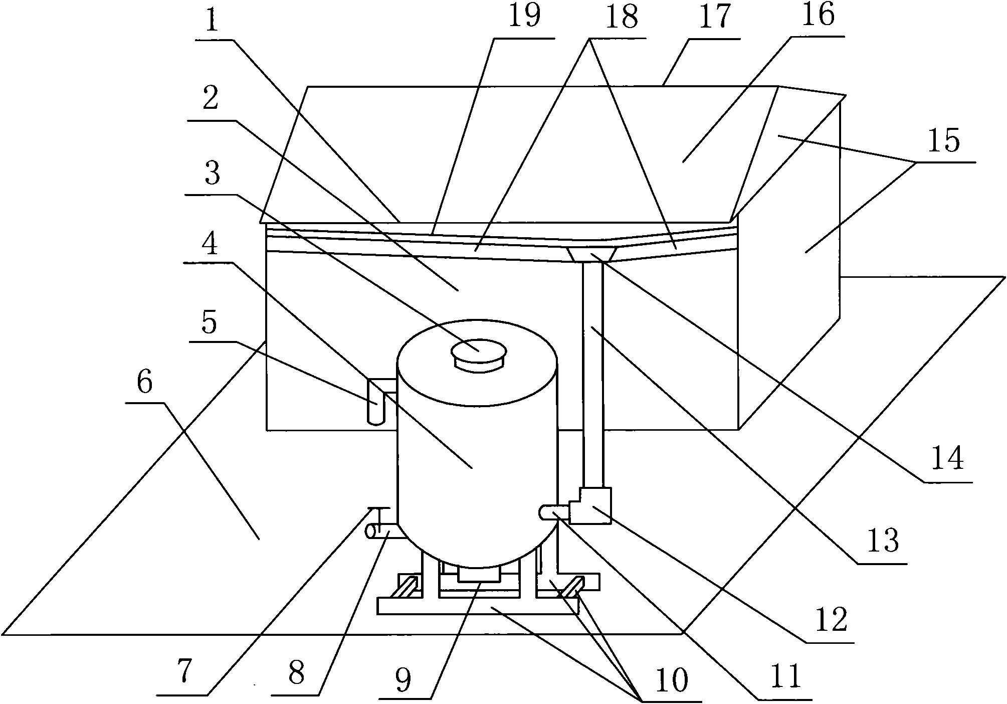 Roof rainwater collector