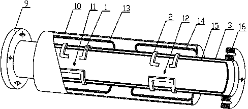 Method and device for measuring flow speed of dense paste based on electromagnetic signal cross correlation