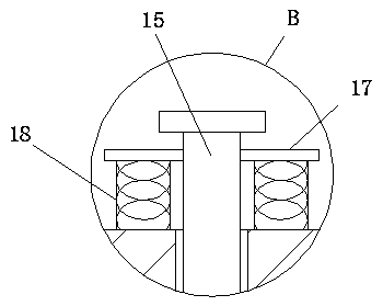 Pig feed stirring machine