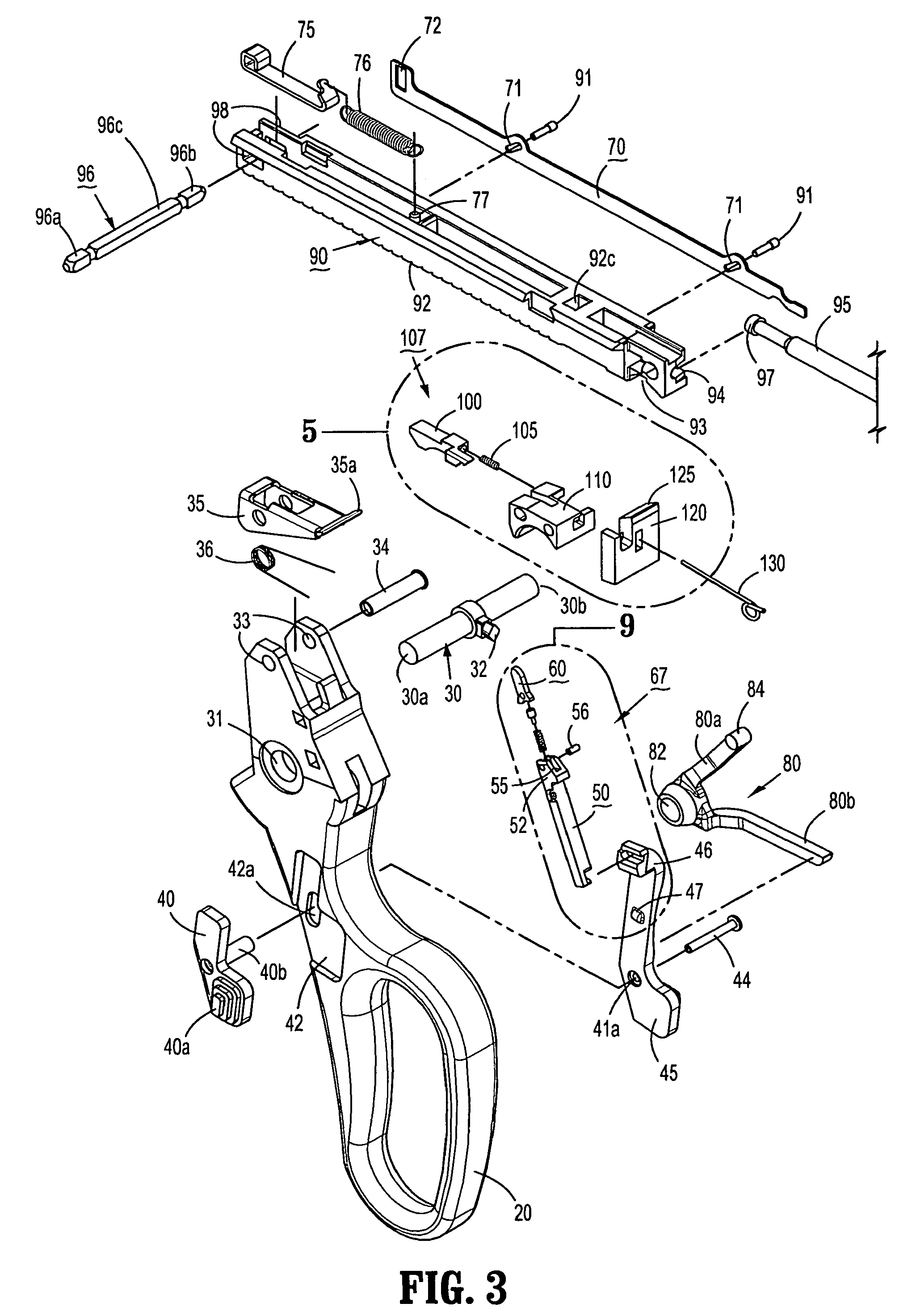 Grasping jaw mechanism