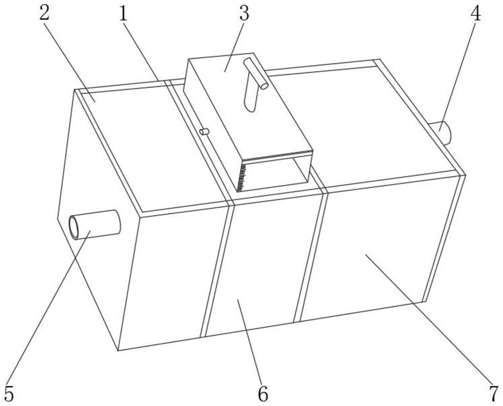 Copper-containing waste liquid recovery treatment device and treatment method thereof