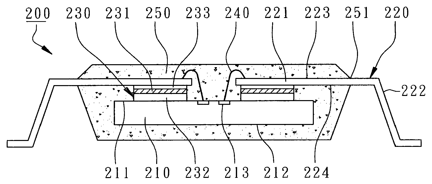 Leadframe-based semiconductor package