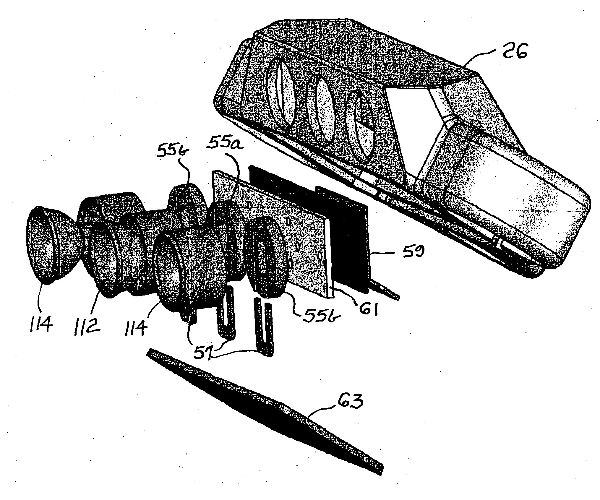 High intensity lamp system for a motorcycle