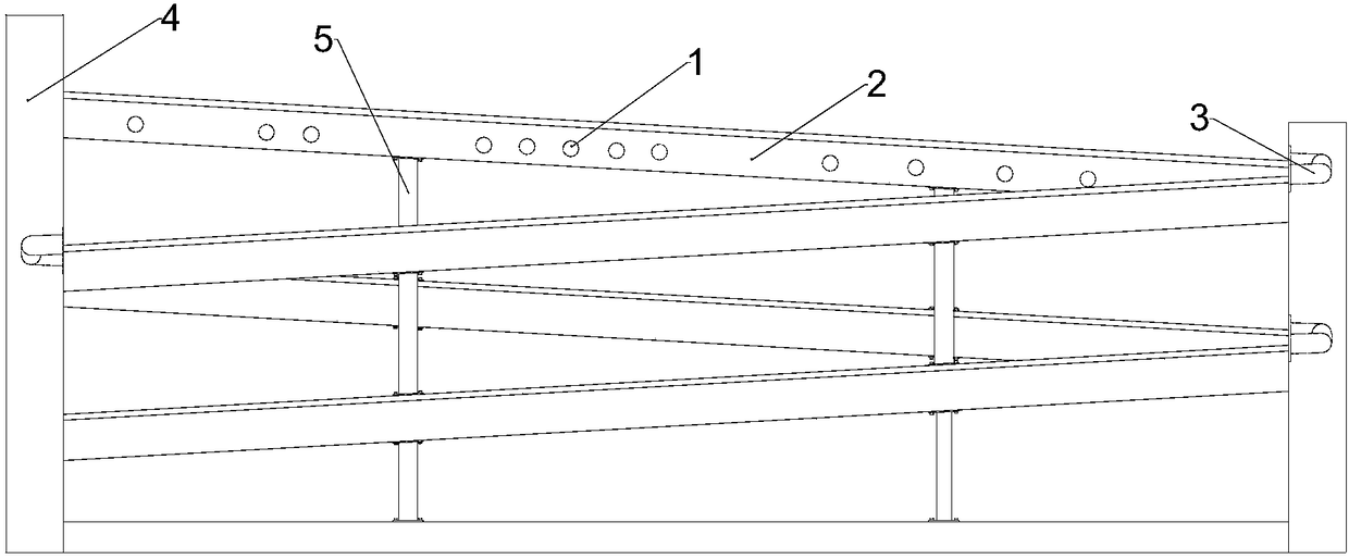 Demonstration equipment of producing music by rolling ball on ramp