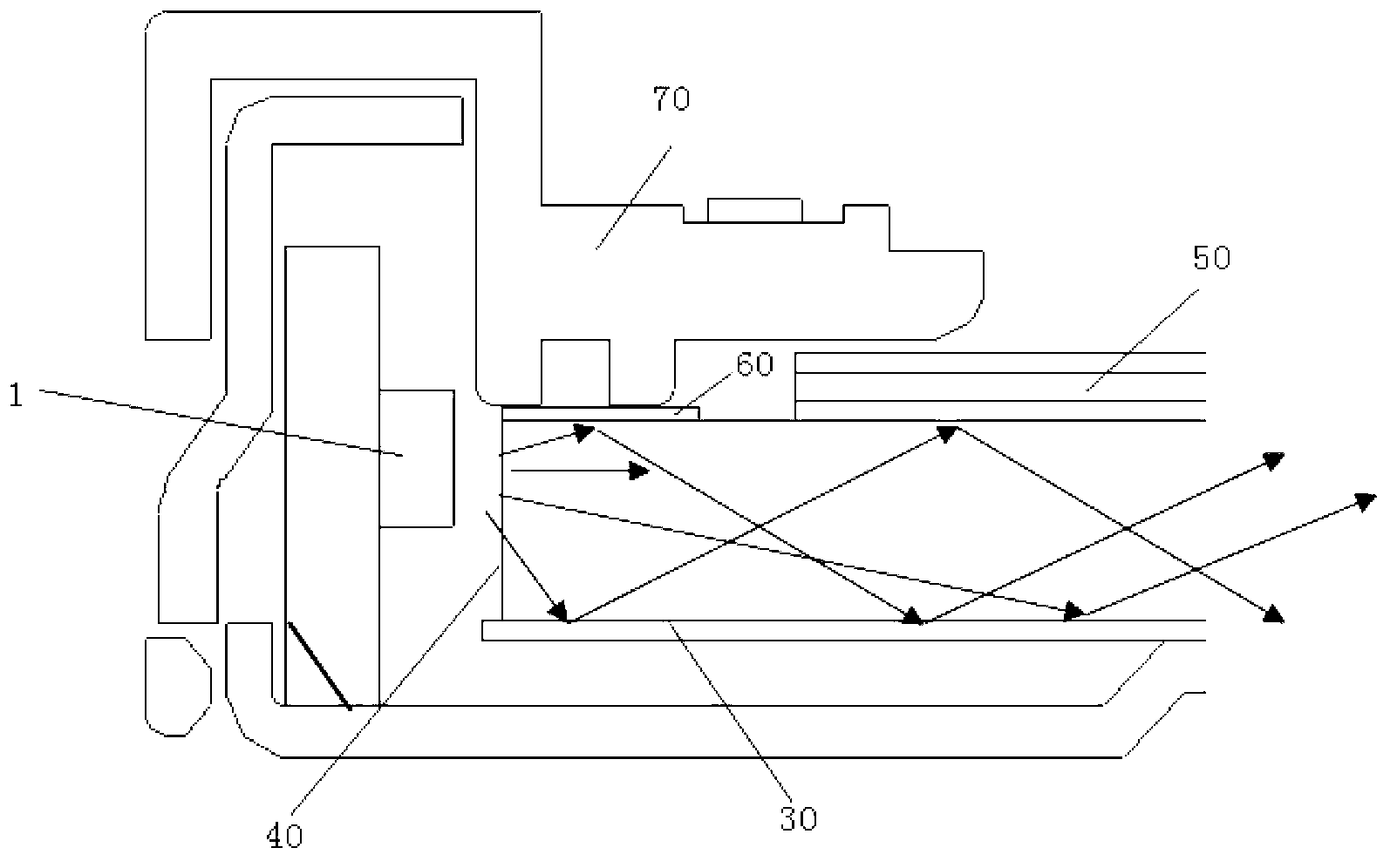 Light-emitting diode (LED) backlight module