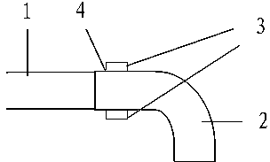 Exhaust pipe for motor vehicle