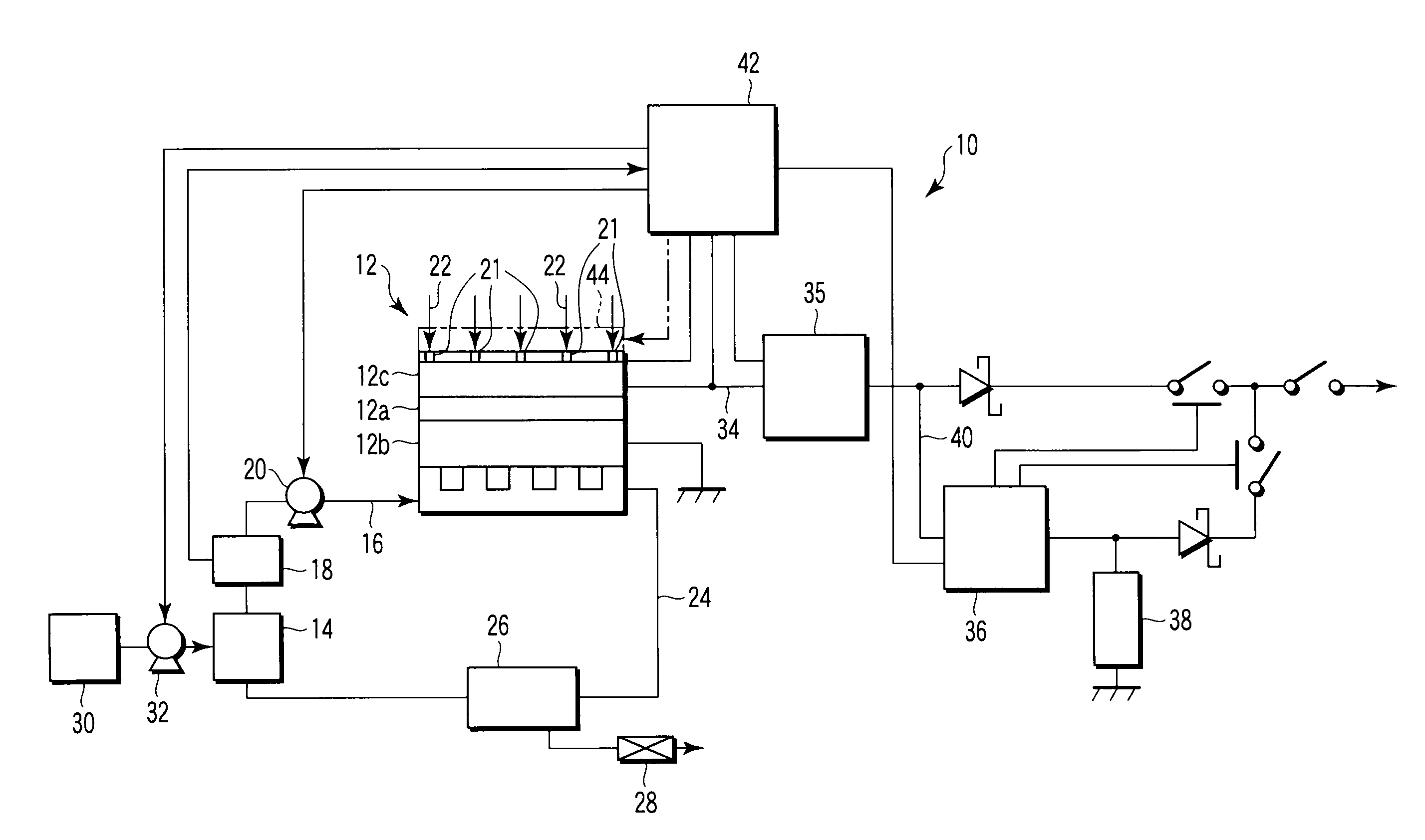 Fuel cell apparatus