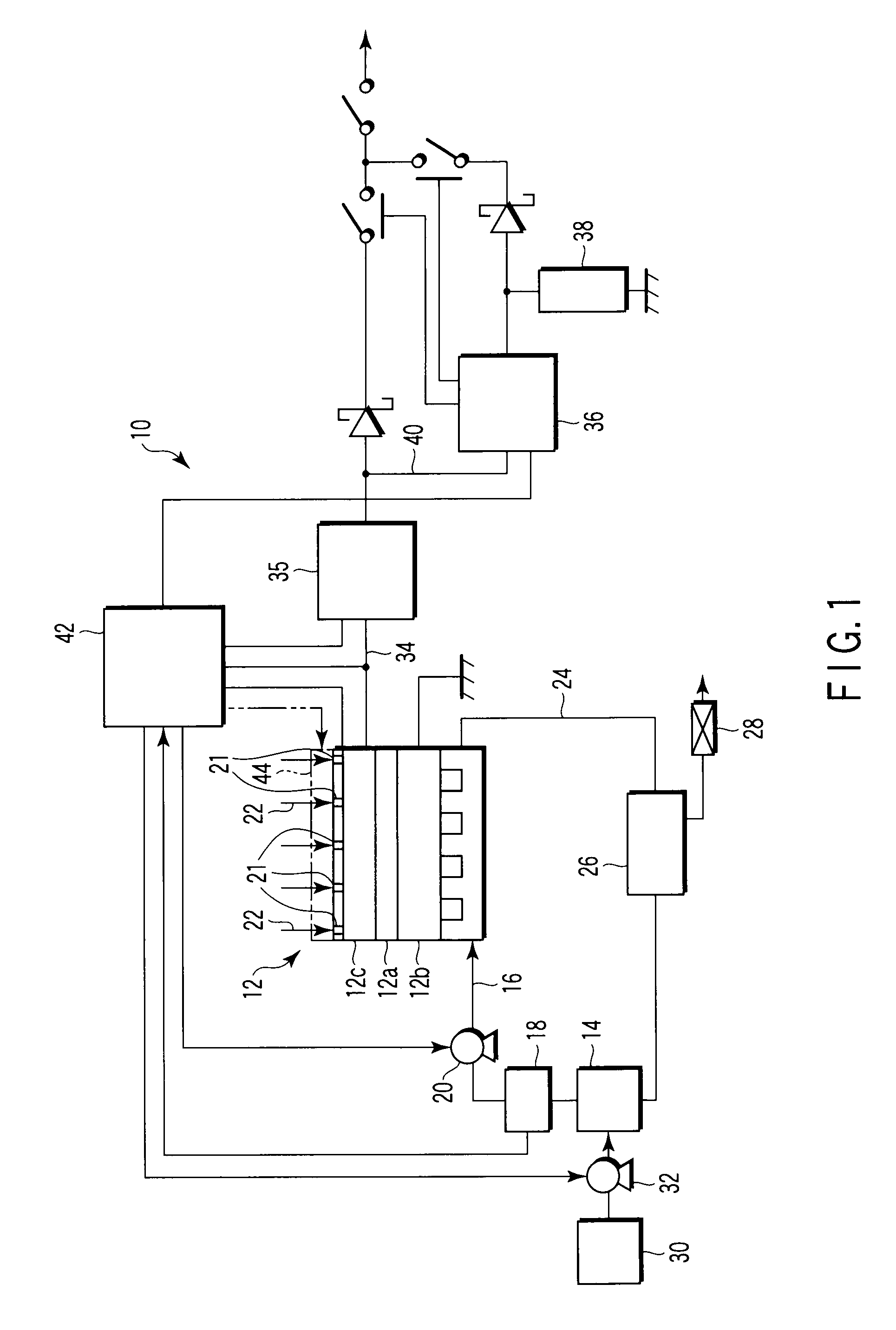 Fuel cell apparatus