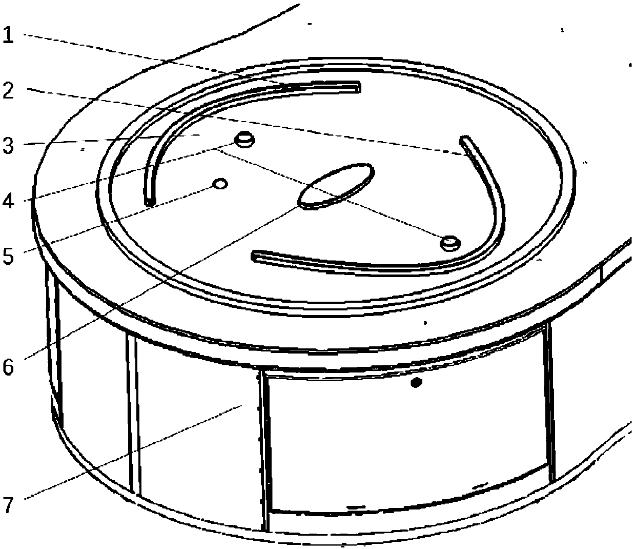 Interactive display device