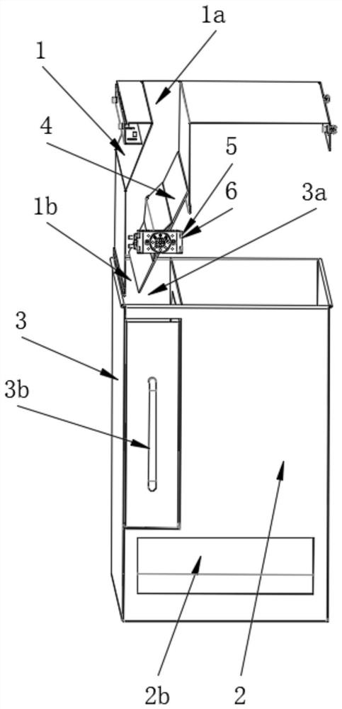 Sheet material defective product and sample separation and collection device and rejection device