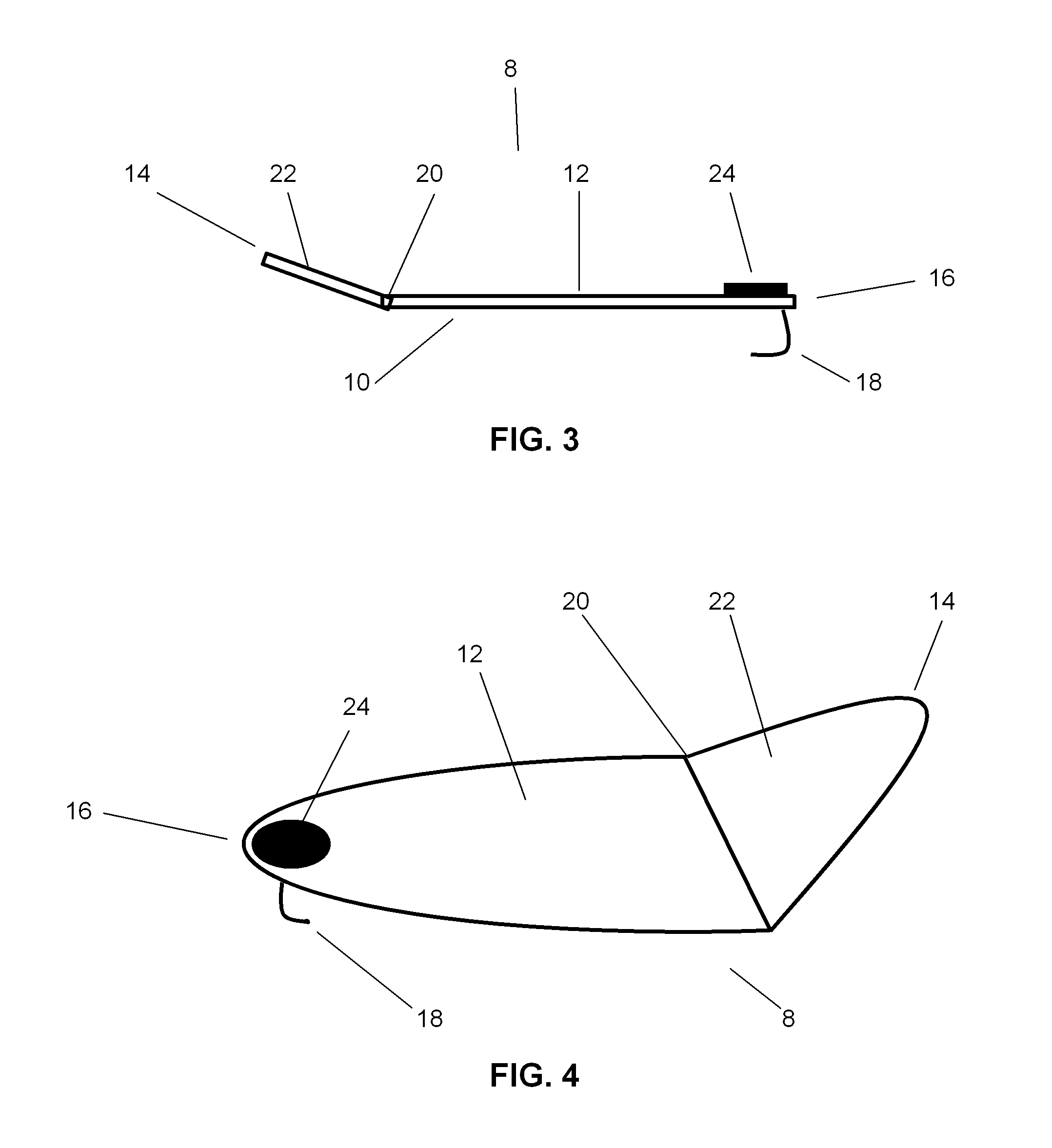 Toy flying disc with baffle