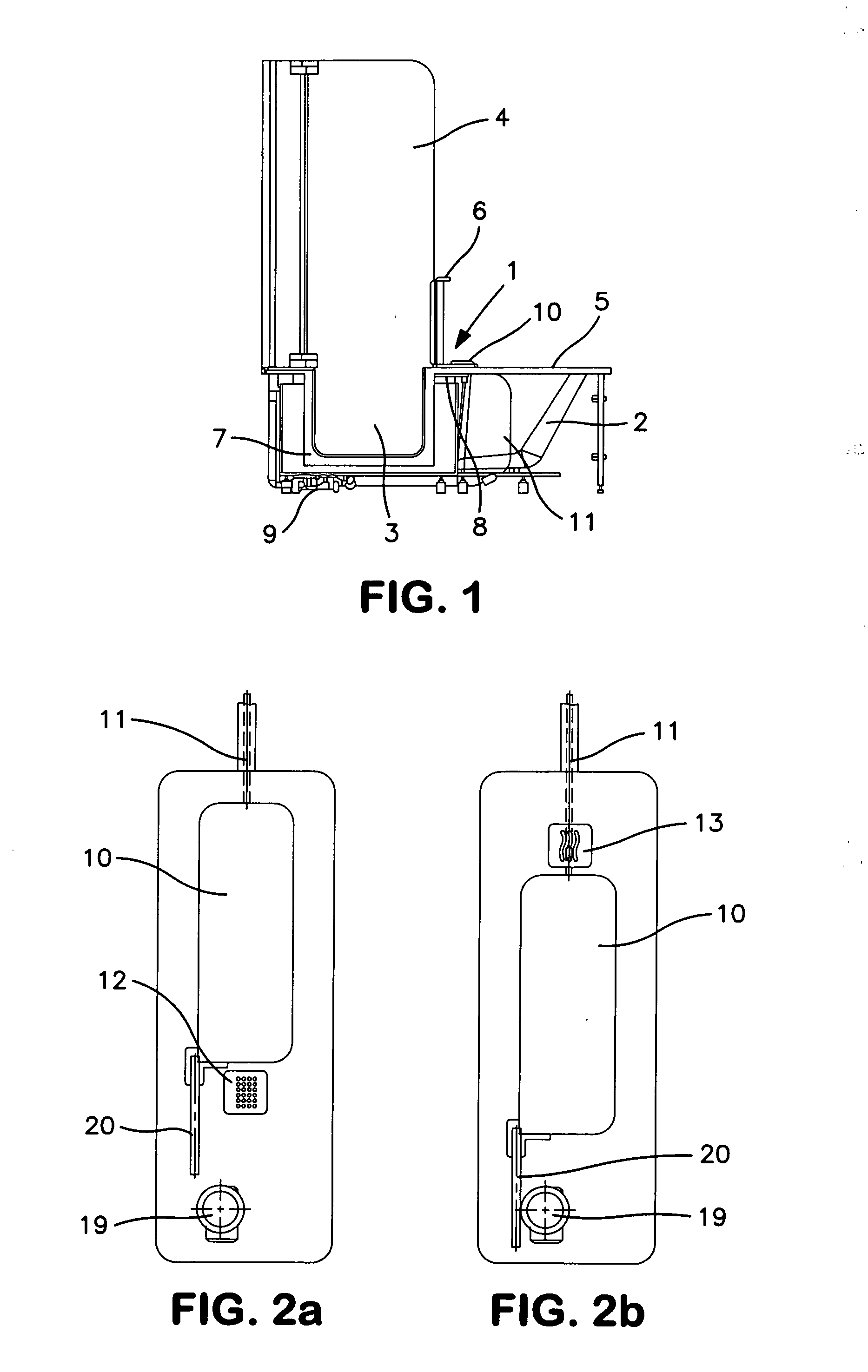 Closing and securing assembly for a bathtub and/or shower basin