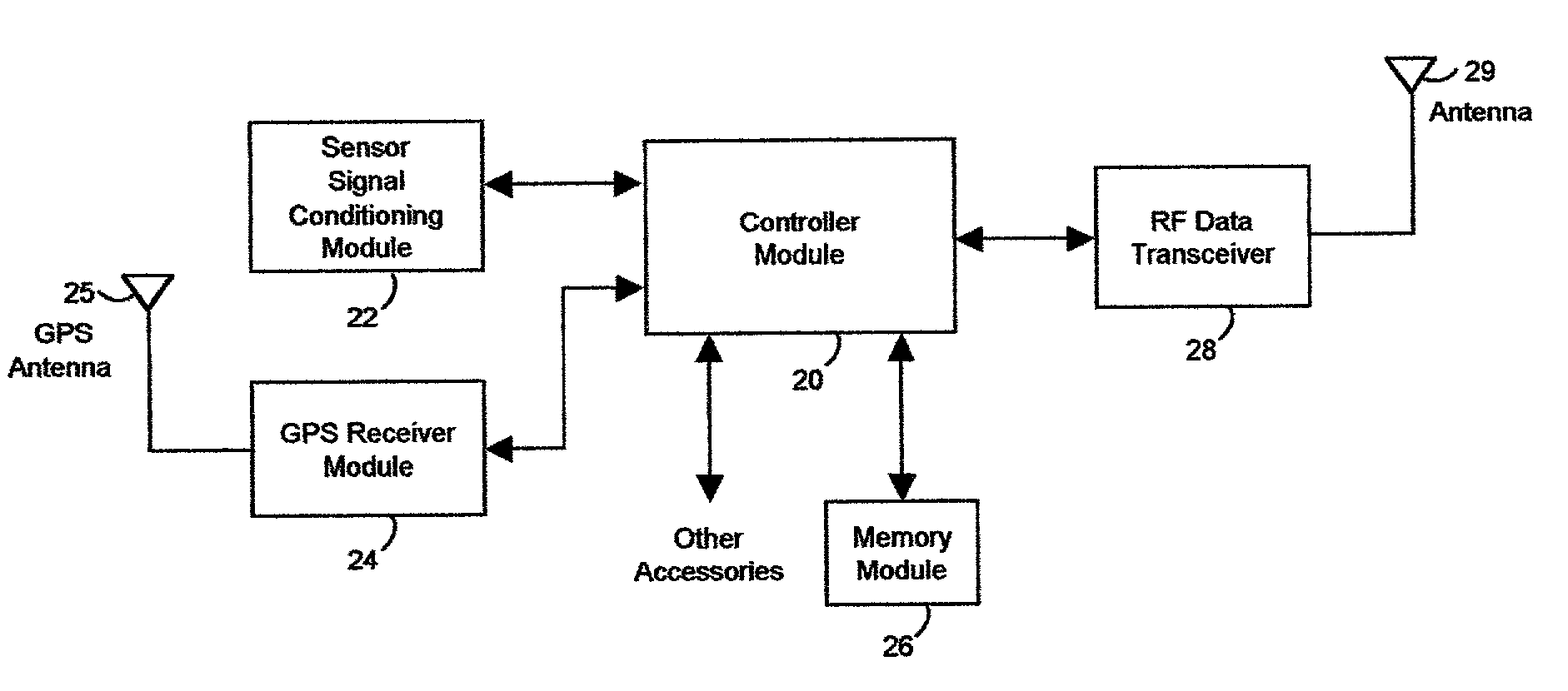 Self-contained flight data recorder with wireless data retrieval