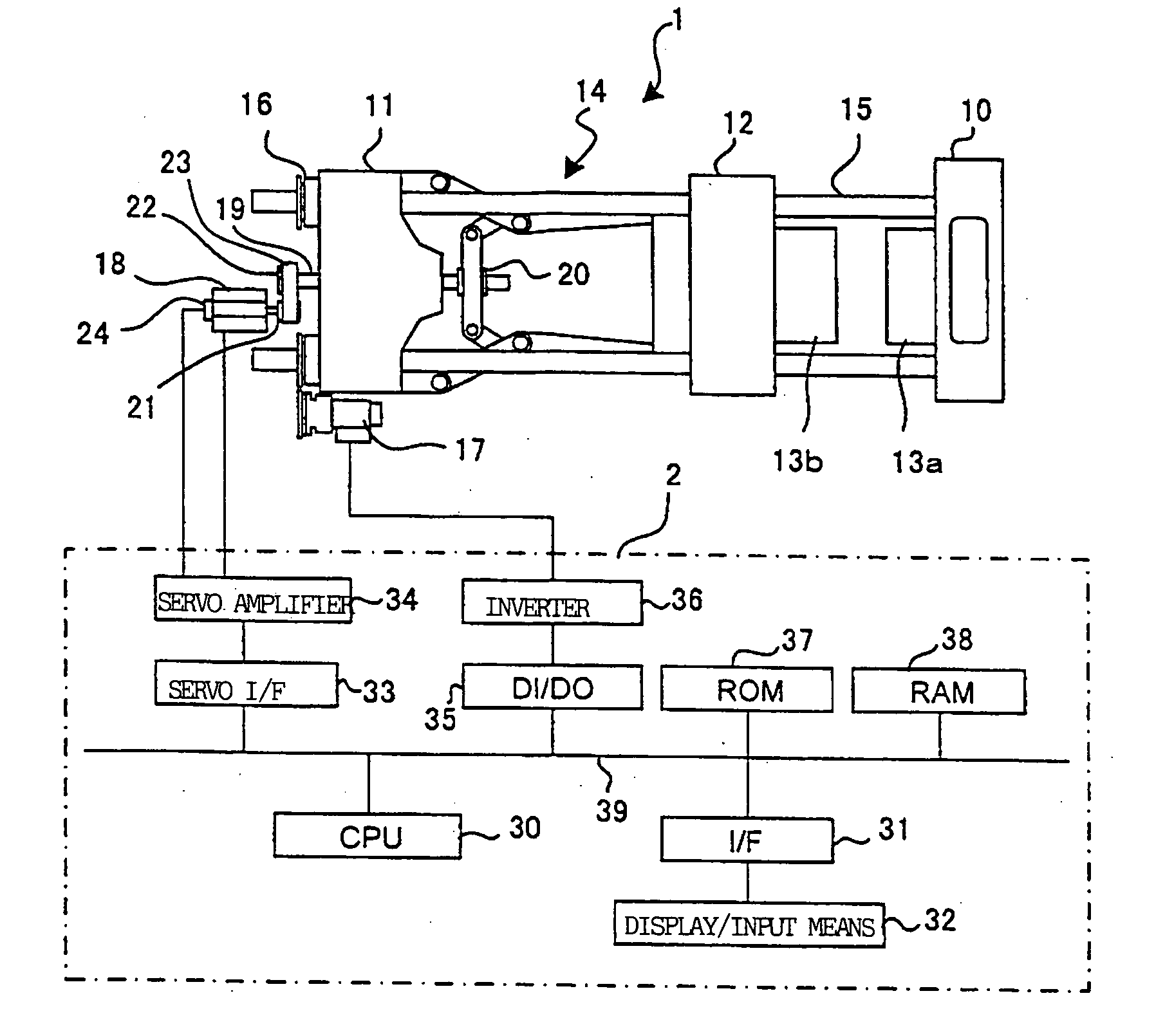 Controller of injection molding machine