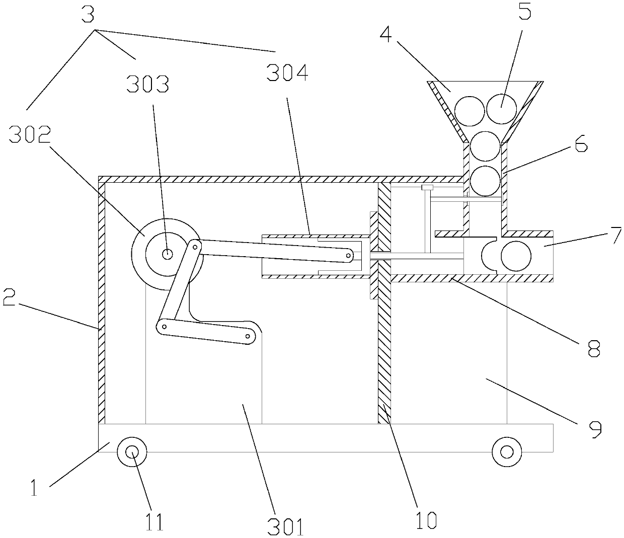 Volleyball serving device for sport