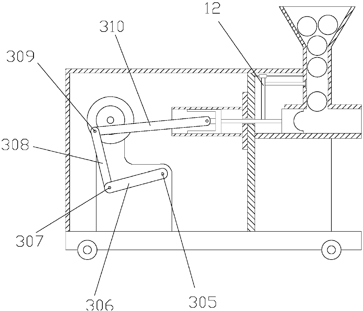 Volleyball serving device for sport